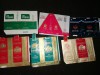 LOT 10 PACHET TIGARI VECHI / AMBALAJ /AMBALAJE + STANIOL, Lemn, Oval