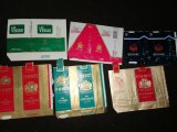 Cumpara ieftin LOT 10 PACHET TIGARI VECHI / AMBALAJ /AMBALAJE + STANIOL
