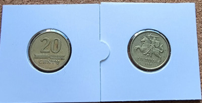 Lituania 20 centu 1998 foto