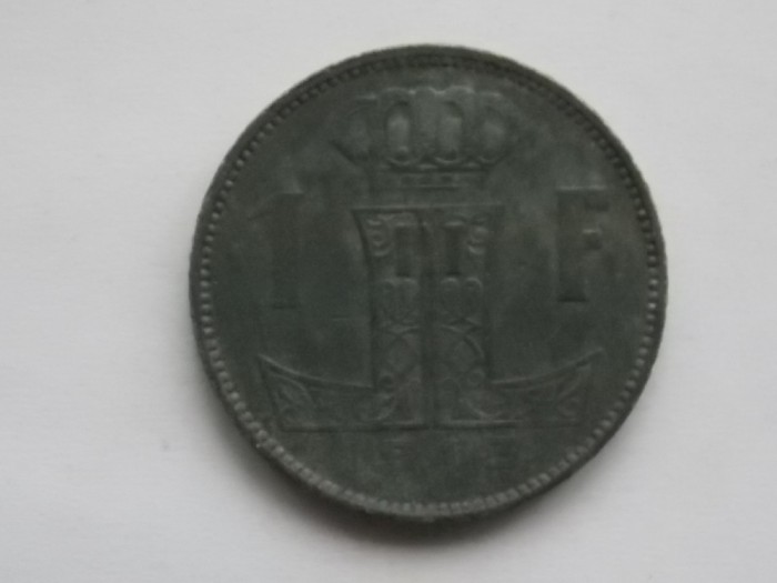 1 FRANC 1943 BELGIA-BELGIE-BELGIQUE