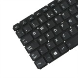 Tastatura Laptop, Toshiba, Satellite L55-C, L55D-C, neagra, iluminata, layout UK