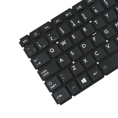 Tastatura Laptop, Toshiba, Satellite L55-C, L55D-C, neagra, iluminata, layout UK foto
