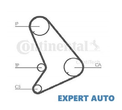 Curea distributie Ford Transit 5 (1995-2000) foto