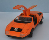 Macheta Schuco model 5508 - prevazuta initial cu firocomanda Mercedes C111, 1:25