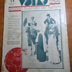 VOIAJ-revista ilustrata de turism septembrie 1933-anul1,nr. 1-prima aparitie