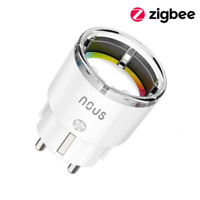 Priza inteligenta WiFi NOUS A1Z, 16A - ZigBee 3.0, Monitorizare energie foto