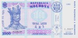 Bancnota Moldova 1.000 Lei 1992 (2003) - P18 UNC