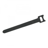 Clema de cablu cu velcro reutilizabila 12 x 330 mm, 10 buc, negru