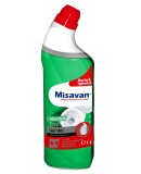 Misavan Gel WC Mountain Fresh 4in1, 1L - Curățare, Igienizare, Anticalcar, Parfum Fresh, Toaletă