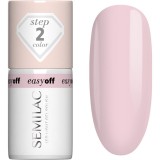 Semilac Easy Off Step 2 unghii cu gel folosind UV / lampă cu LED culoare Pink Marshmallow 7 ml