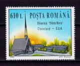 Cumpara ieftin RO 1994 LP 1364 &quot;Biserica Sf. Maria Cleveland&quot;, serie ,MNH, Organizatii internationale, Nestampilat