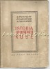 Istoria Literaturii Ruse - N. Pospelov, Sabliovski, Zercianinov - 1949, Bucuresti, Studiu Literatura Romana, Editura de Stat