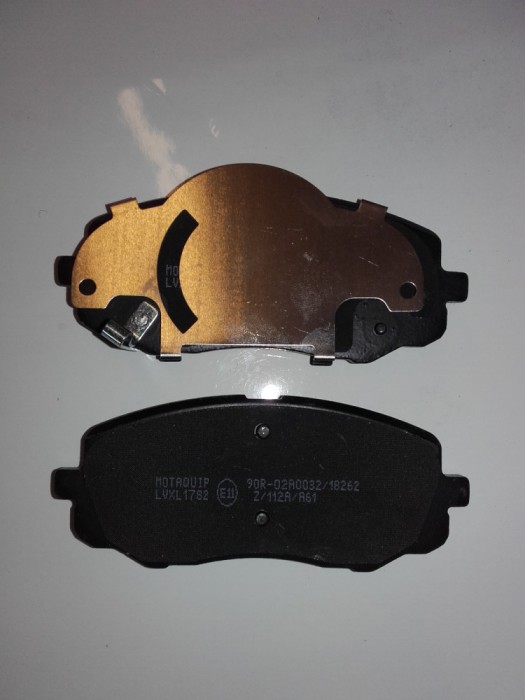 MOTAQUIP LVXL1782 set placute frana,frana disc