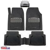BMW Seria 5 E60 Covorase Auto TEAMCAR&reg; Tip Tăvită pentru 2003-2010, Compatibile Universal, Silver, Cauciuc