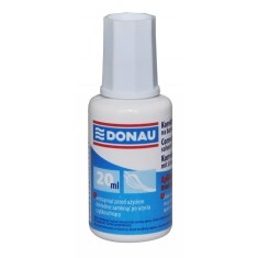 Corector Fluid cu Pensula pe Baza de Solvent, 20 ml, Uscare Rapida, Instrumente de Scris si Corectat, Accesorii Corectat Birou, Accesorii Corectat Sco foto
