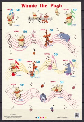 Japonia 2013 Disney MNH foto