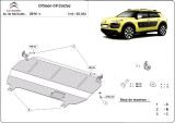 Scut motor metalic Citroen C4 Cactus 2014-2020