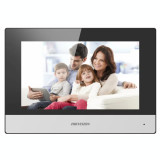 Cumpara ieftin MONITOR videointerfon modular HIKVISION ecran LCD 7&amp;quot; color cu touch screeen rezolutie ecran 1024 x 600 Wi-Fi 802.11b/g/n &amp;quot;DS-KH6320-WTE1/EU&amp;