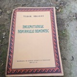 Inceputurile romanului romanesc - Teodor Virgolici