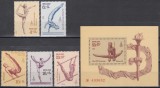 URSS 1979 - Jocurile Olimpice - Moscova - Gimnastica, Serie + Colita, MNH