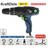 Autofiletanta cu mandrina rapida 10mm cu LED 880W KraftDele KD1673-Z