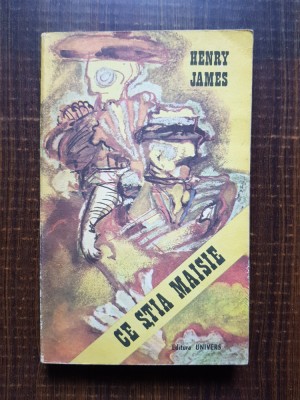 Henry James - Ce stia Maisie foto