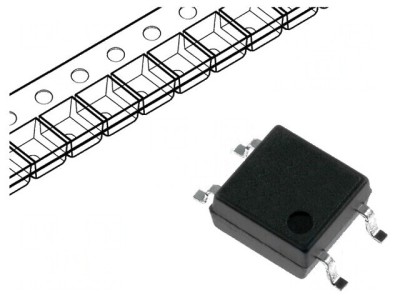 Releu semiconductor SPST-NO Icom 50mA 150mA 100VAC foto