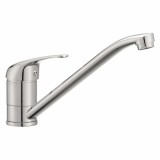 Baterie Bucatarie Huka Crom Monocomanda Pipa Pivotanta Alama Cartus Ceramic 40mm