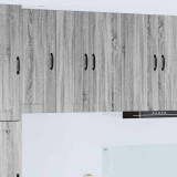 vidaXL Dulap suspendat de bucătărie cu raft Gri Sonoma 60 x 31 x 80 cm 885051