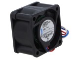 Ventilator DC axial 24V EBM-PAPST 40x40x20mm 24m3/h glisare