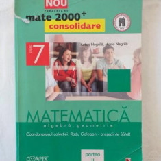 Mate 2000 consolidare - Algebra Geometrie - Clasa a VII-a - Partea 2