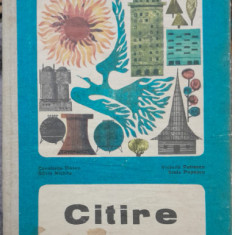 CITIRE MANUAL PENTRU CLASA A IV-A, 1971 /CARTONAT / T10