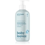 Attitude Baby Leaves Shampoo &amp; Body wash Gel de dus si sampon pentru copii Good Night 473 ml