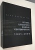 Carte cu autograf Alex Stefanescu Istoria Literaturii Romane Contemporane 1941 - 2000