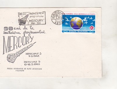 bnk fil Plic ocazional 30 ani incheiere program Mercury - Botosani 1993 foto