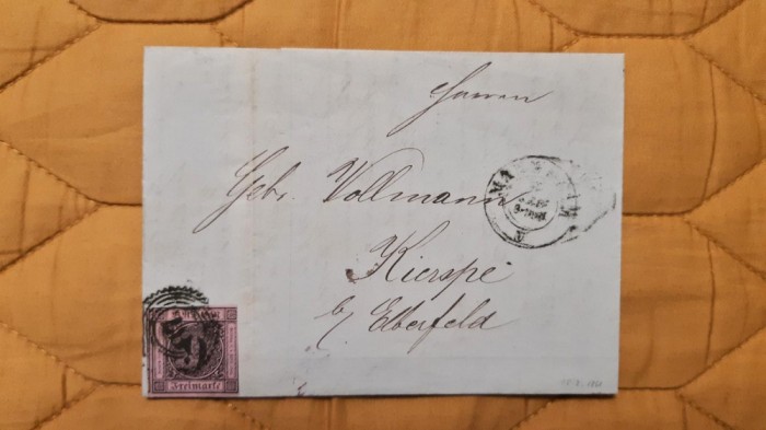 Scrisori cu timbre straina