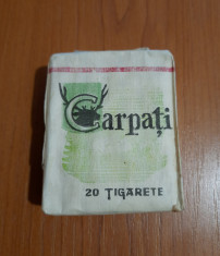 Pachet tigari Carpati anii &amp;#039;80 foto