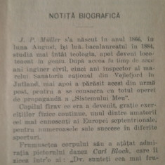 Sistemul meu, 15 minute/zi pentru sănătate (J. P. Muller, 1926)