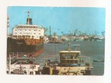 RF148 - Carte Postala - Galati. Nave pe Dunare, circulata 1980