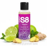 Cumpara ieftin Ulei de masaj erotic S8 Vitalize - Lime Omani &amp; Ghimbir Picant, 50 ml