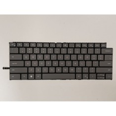Tastatura Laptop, Dell, Inspiron 14 5420, P147G, P147G004, iluminata, gri deschis, layout US