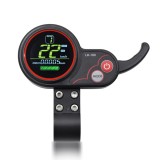 Display cu acceleratie LH-100 36V-60V trotineta / bicicleta electrica, 6 pini