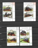 ROMANIA 2025 - LOCOMOTIVE CU ABUR, VINIETA 2, MNH - LP 2532