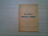ALIANTA MUNCITORIMII CU TARANIMEA - I. Puturi - Editura P. C. R., 1946, 30 p.