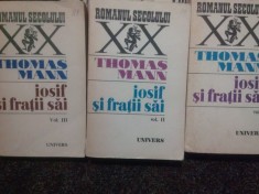 Thomas Mann - Iosif si fratii sai, 3 vol. (Editia: 1977) foto