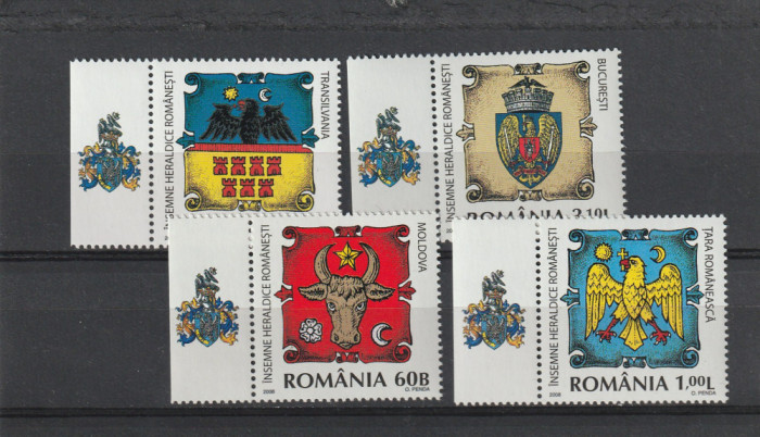 Romania ,insemne heraldice cu TAPS stanga ,nr lista 1816.