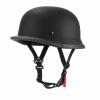 Casca Moto Scuter FIXATO Retro German Negru Mat Interior Confortabil Prindere Rapida