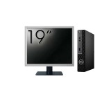 Pachet Calculator Second Hand DELL OptiPlex 3090 Mini PC, Intel Core i3-10105T 3.00 - 3.90GHz, 8GB DDR4, 256GB SSD + Monitor 19&amp;quot; NewTechnology Me