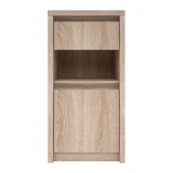 Cumpara ieftin Comoda DTD stejar sonoma Norty 46.4x40x92 cm