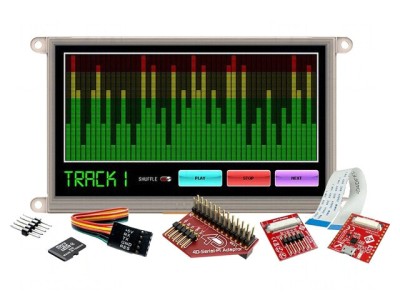Kit Dezvoltare cu Afișaj LCD TFT 7&amp;quot; 800x480 455cd/m2 FFC/FPC foto